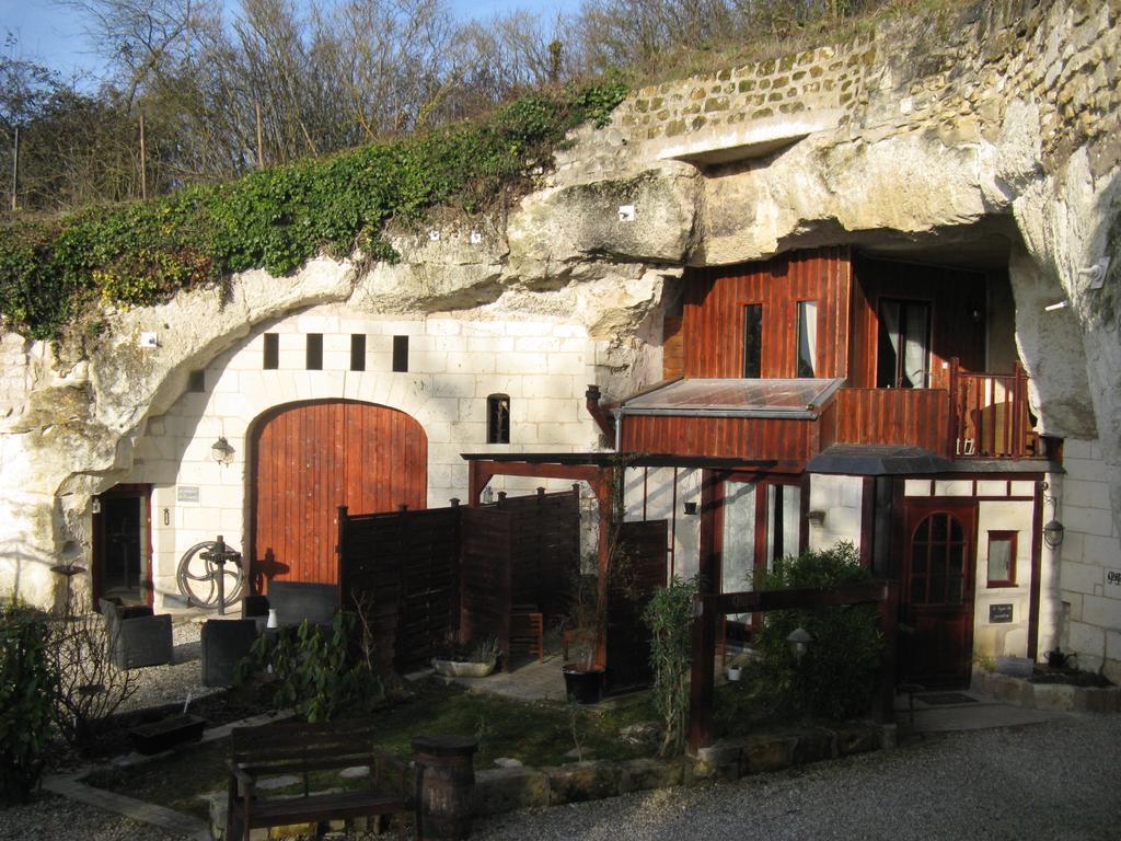 Les Troglos De Beaulieu Bed & Breakfast Loches Exterior photo